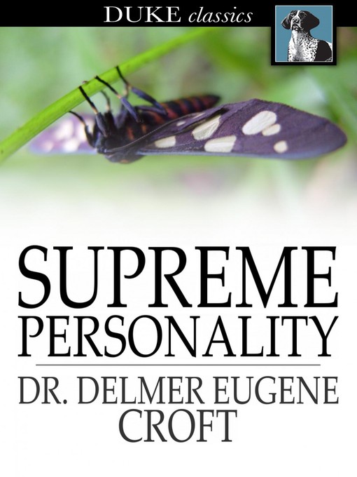 Title details for Supreme Personality by Dr. Delmer Eugene Croft - Wait list